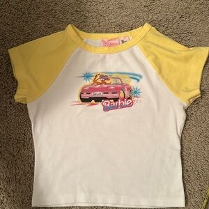 Barbie graphic print top  size small.